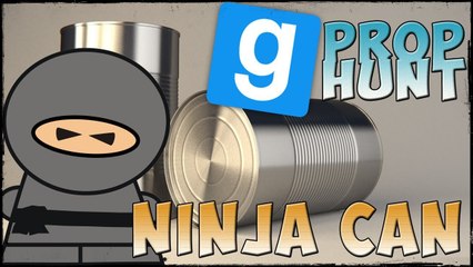 NINJA CAN! :: Prop Hunt w/ Friends!