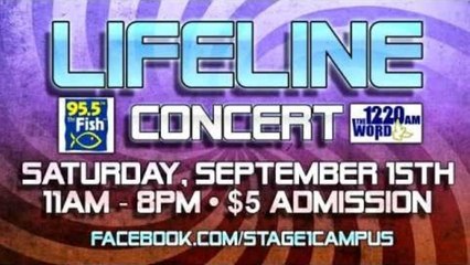 LIFELINE Concert radio ad!