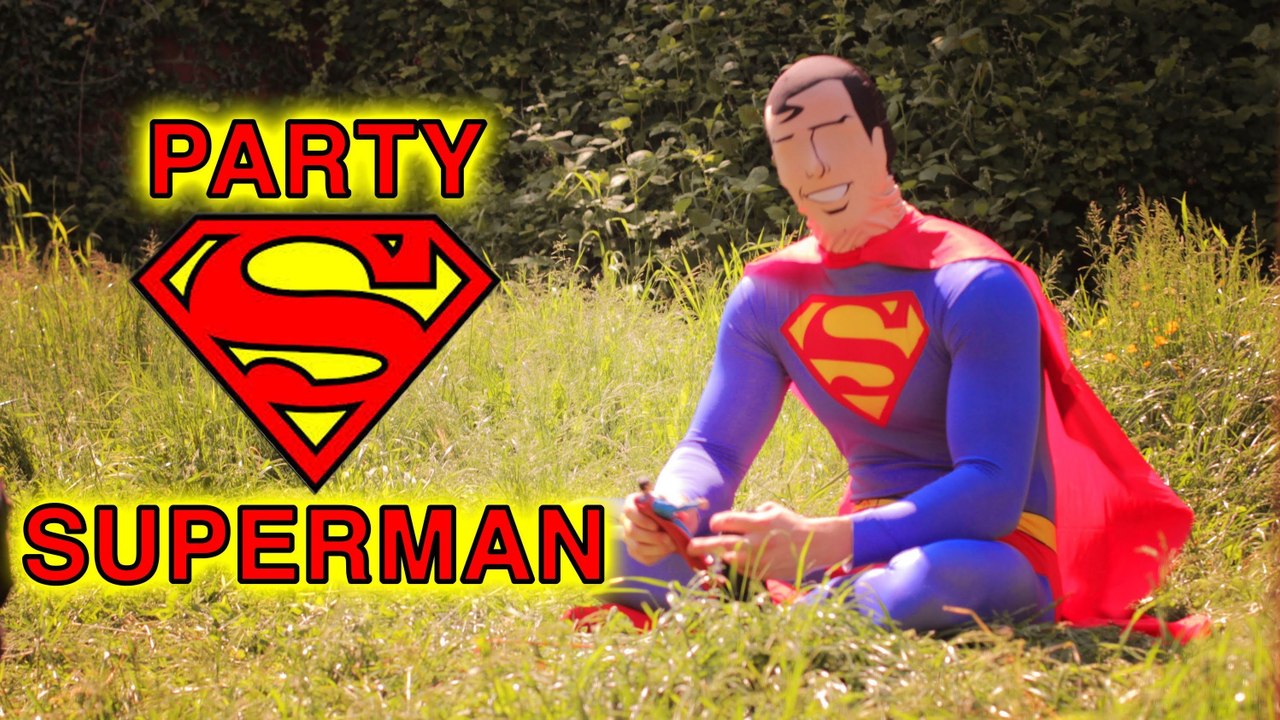 Real Life Man of Steel: Party Superman