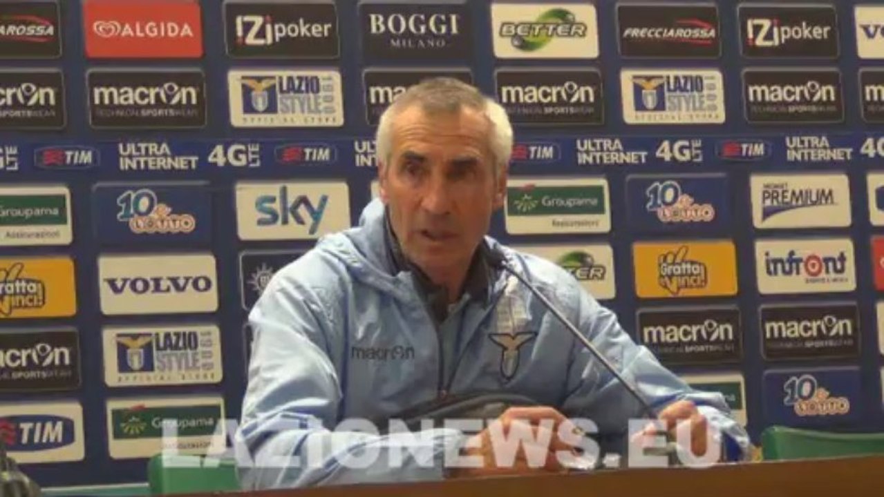 14-1-2014 Coppa Italia LAZIO-PARMA la conferenza di REJA