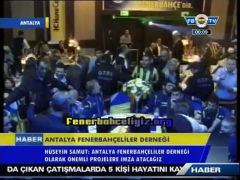 Hüseyin Samut: Antalya Fenerbahçeliler Derneği olarak önemli projelere imza atacağız