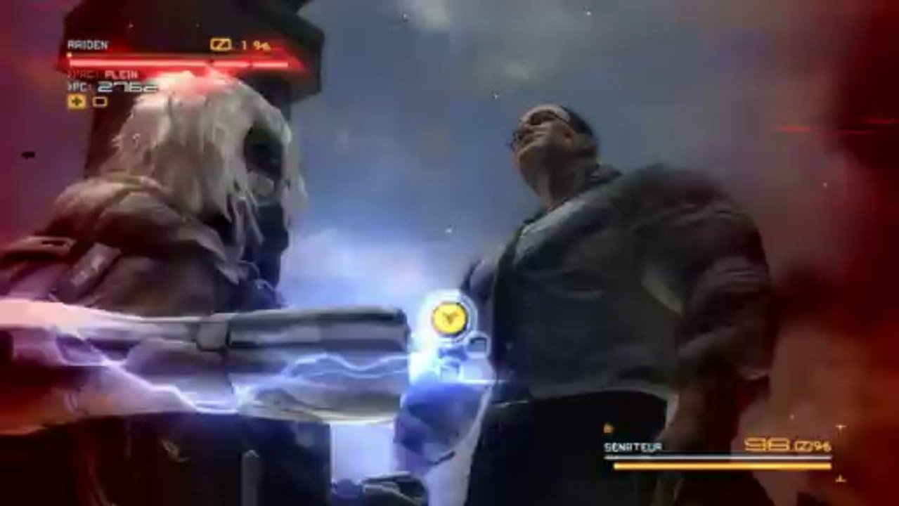 Metal Gear Rising: Revengeance - PC - Raiden's Ultra Mega Punch combo