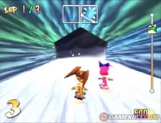 Snowboard Kids - Course de nuit