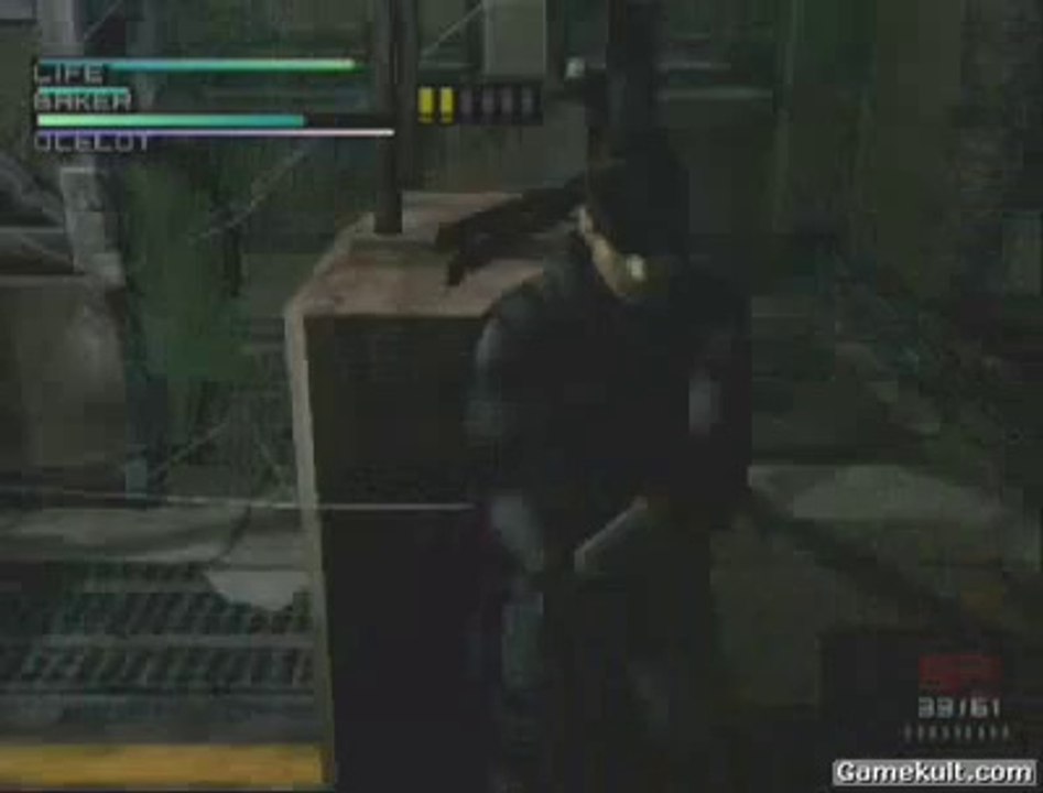 Metal Gear Solid : The Twin Snakes - Snake contre Ocelot