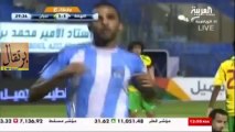 في المرمئ : افراح الاعبين بعد الاهداف فنون وجنون