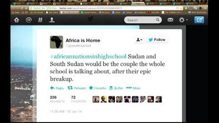 #AJStream Leads:  #AfricanNationsInHighSchool sends up continent's current affairs