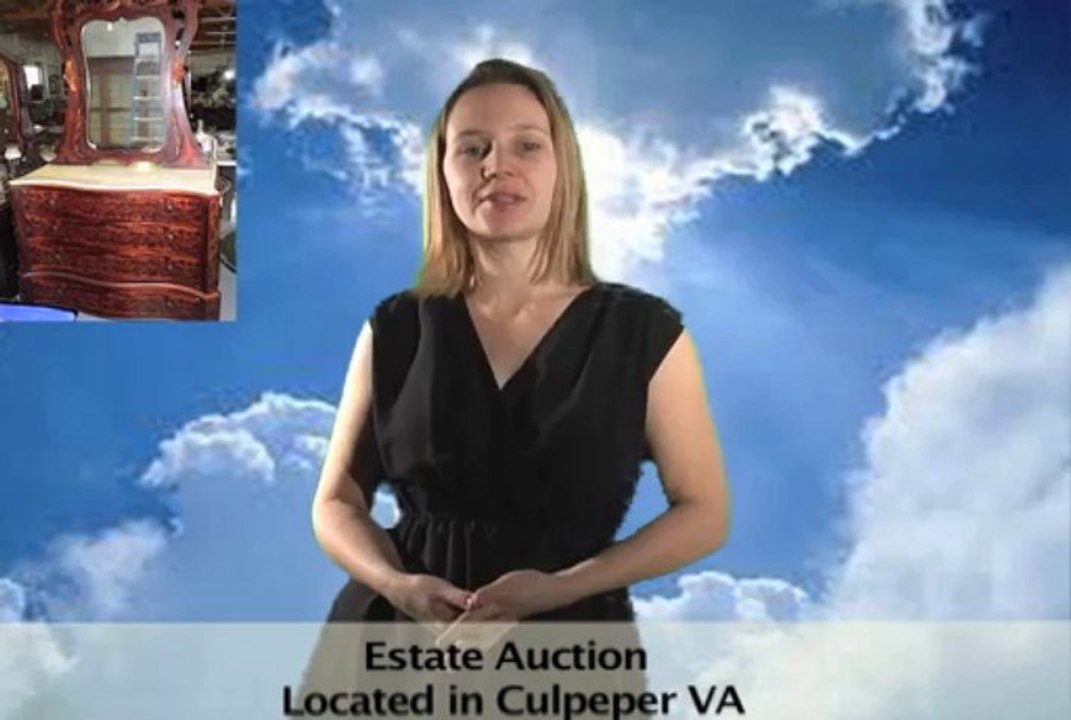 Online Estate Auction in Culpeper VA