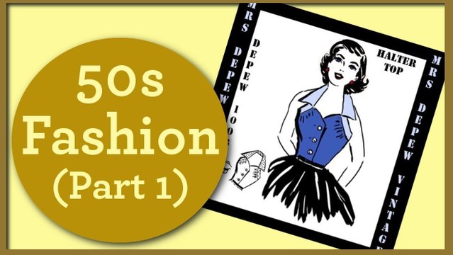Sewing a 50s Style Halter Top (Part 1) from a Downloadable Pattern - So Sew Vintage