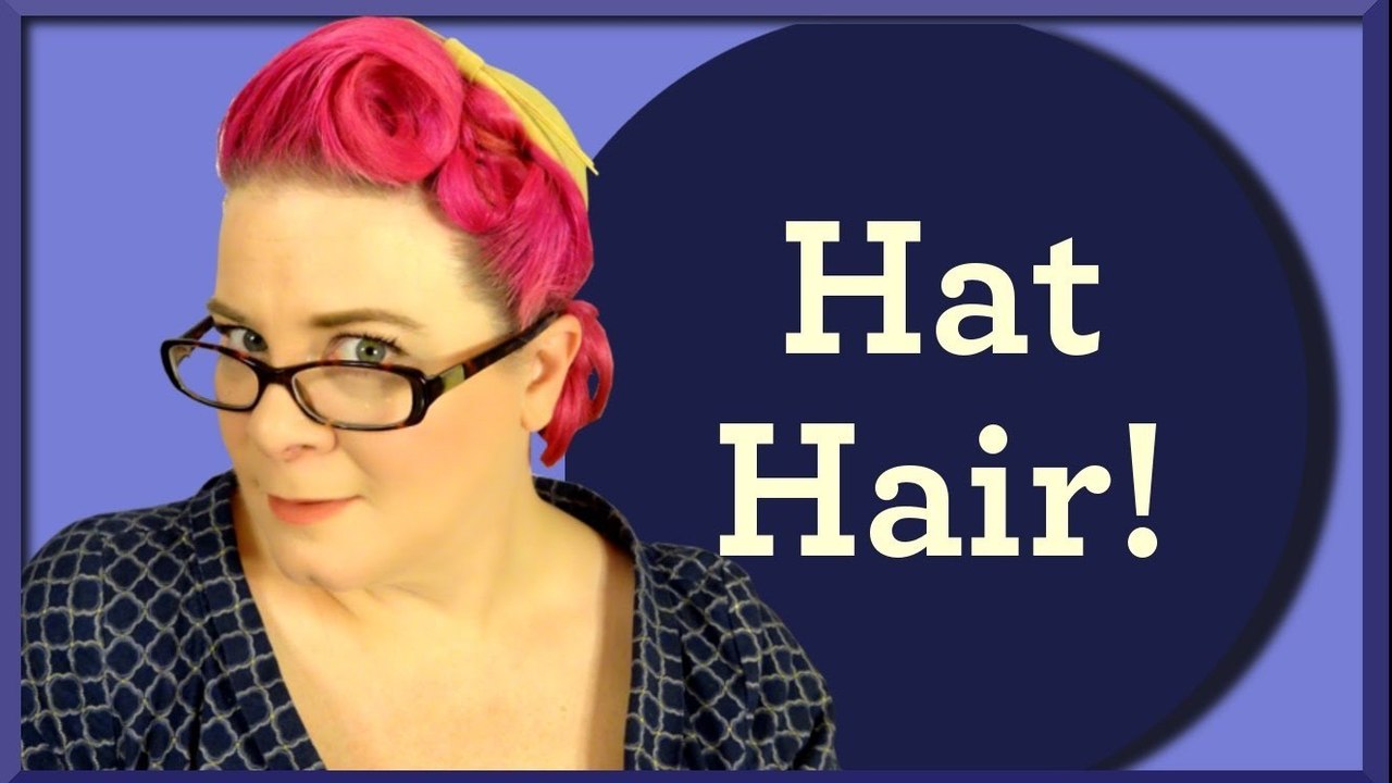 Fabulous Vintage/Rockabilly Hairstyle for an Equally Fabulous Vintage Hat