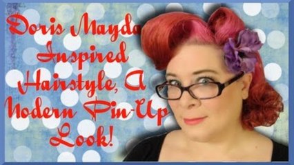 Doris Mayday Inspired Vintage Hair Tutorial  Modern Day Pin-Up