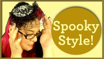 Halloween Fascinator DIY-A Spooky Collaboration with Miss Dimple Darling