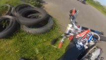 Pitbike Supermoto CRASH