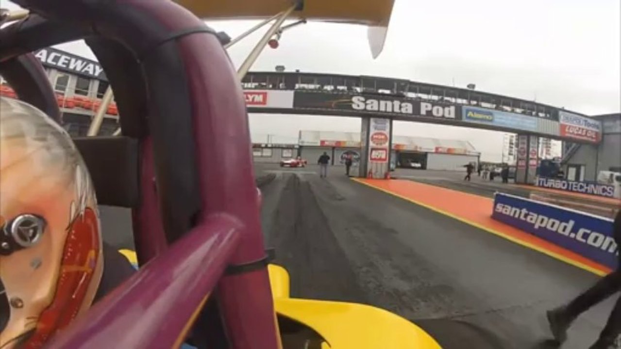 Drag Racing Onboard Go Pro Main Event 2012