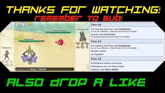 Pokemon Showdown X&Y OU Battles #2 RGCNintendo v.s Amisterio