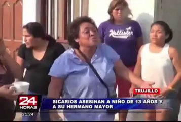 Trujillo: menor de 13 años fue asesinado por sicarios durante balacera