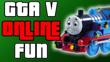 GTA V: Fun With Trains & Stupid Glitches