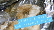 Campfire Bass and Crappie & Catfish Fry | New Recipe To Me | Camping Kitchen | Fishing Adventure