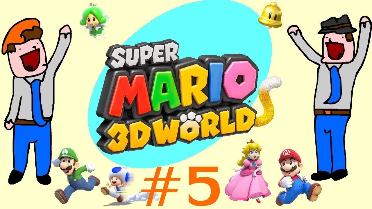 Super Mario 3D World - TINY GOOMBY GOOMBS - Part 5 - DoTheGames