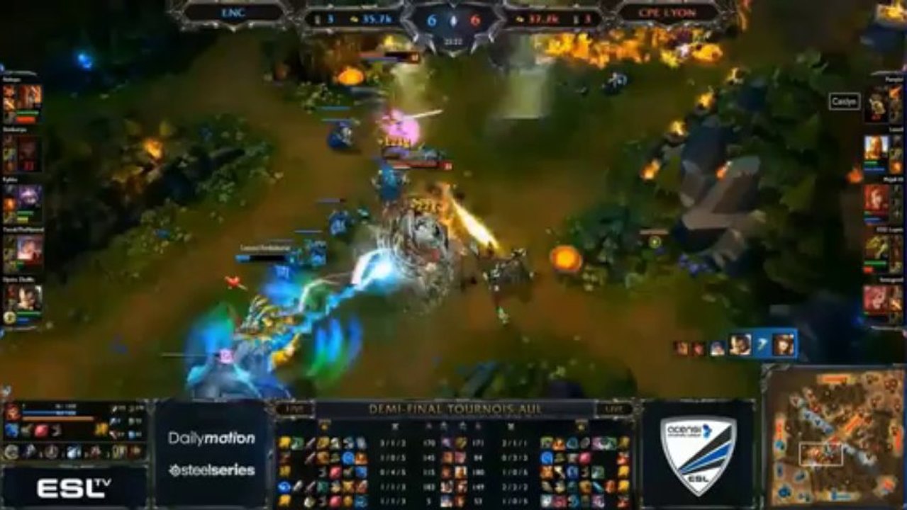 Petite Finale LoL ACENSI University League - ENC / CPE Lyon