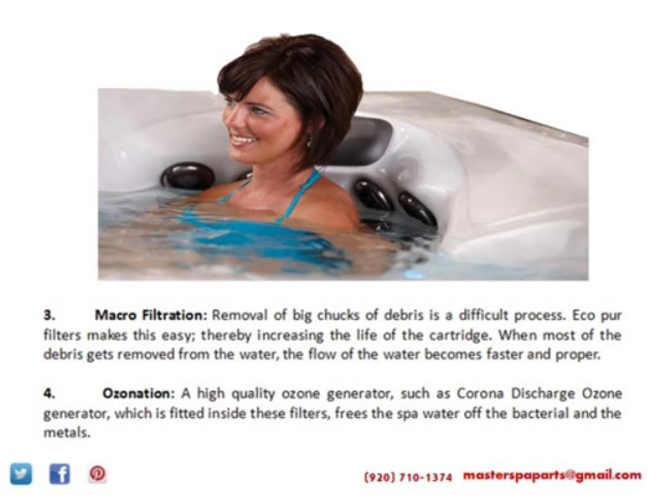 Eco Pur Filters for Master Spas video Dailymotion