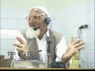Khutba Juma April 08 2005: Maulana Mufti Ishaq r.a