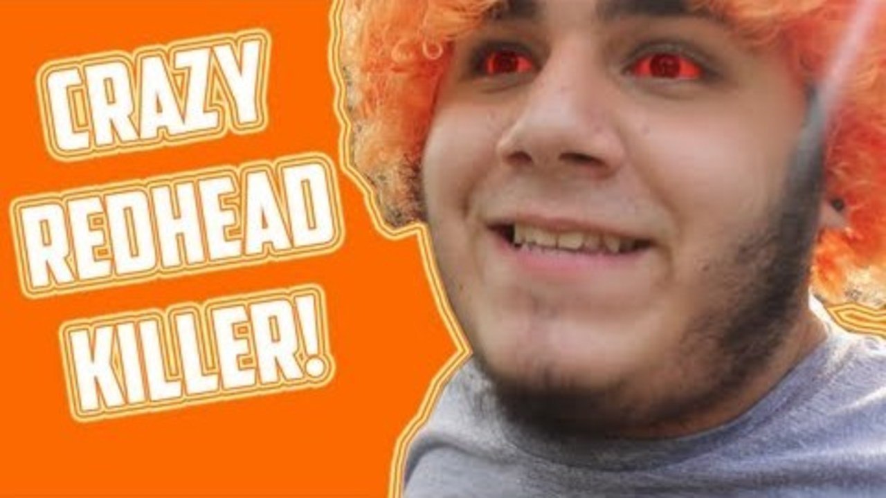 CRAZY REDHEAD KILLER!!