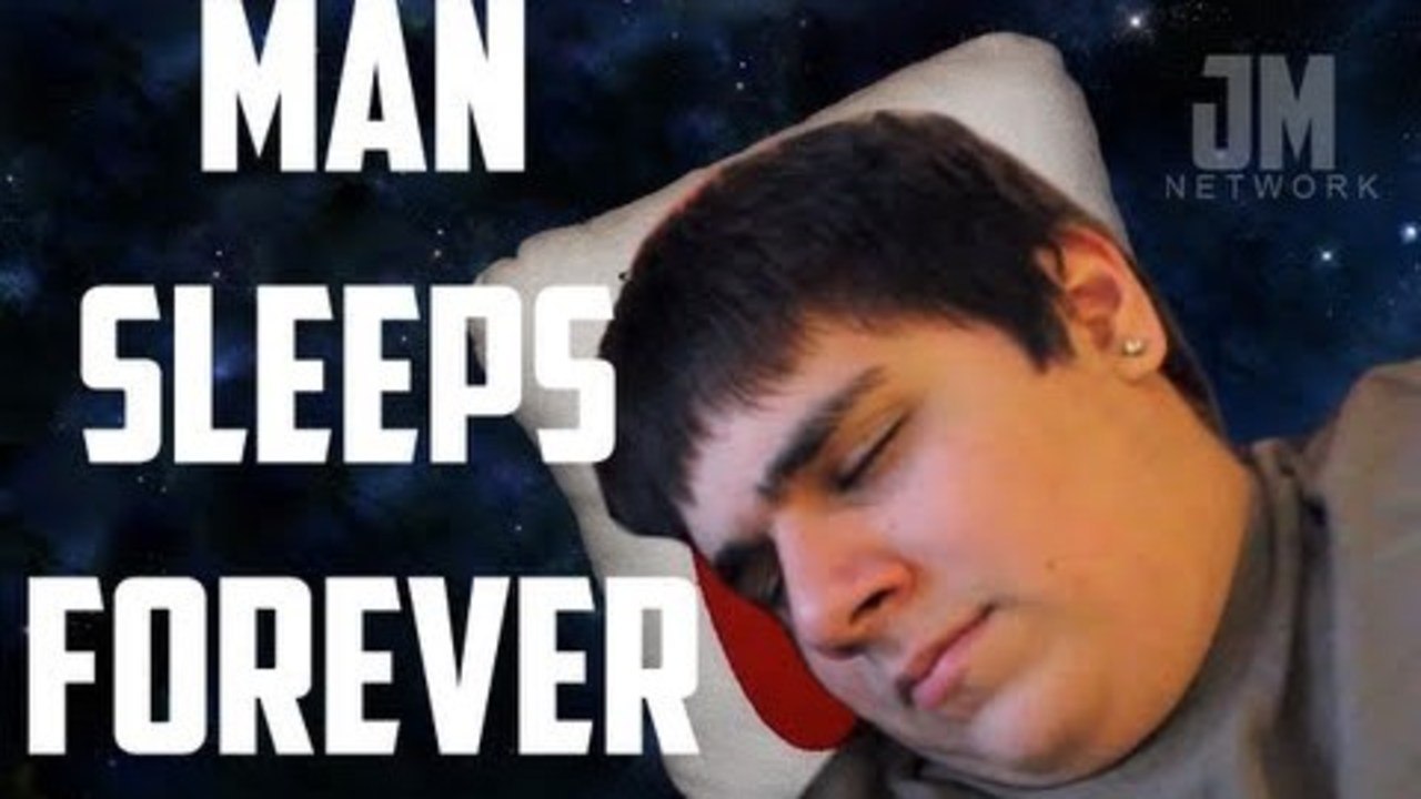 MAN SLEEPS FOREVER!!!