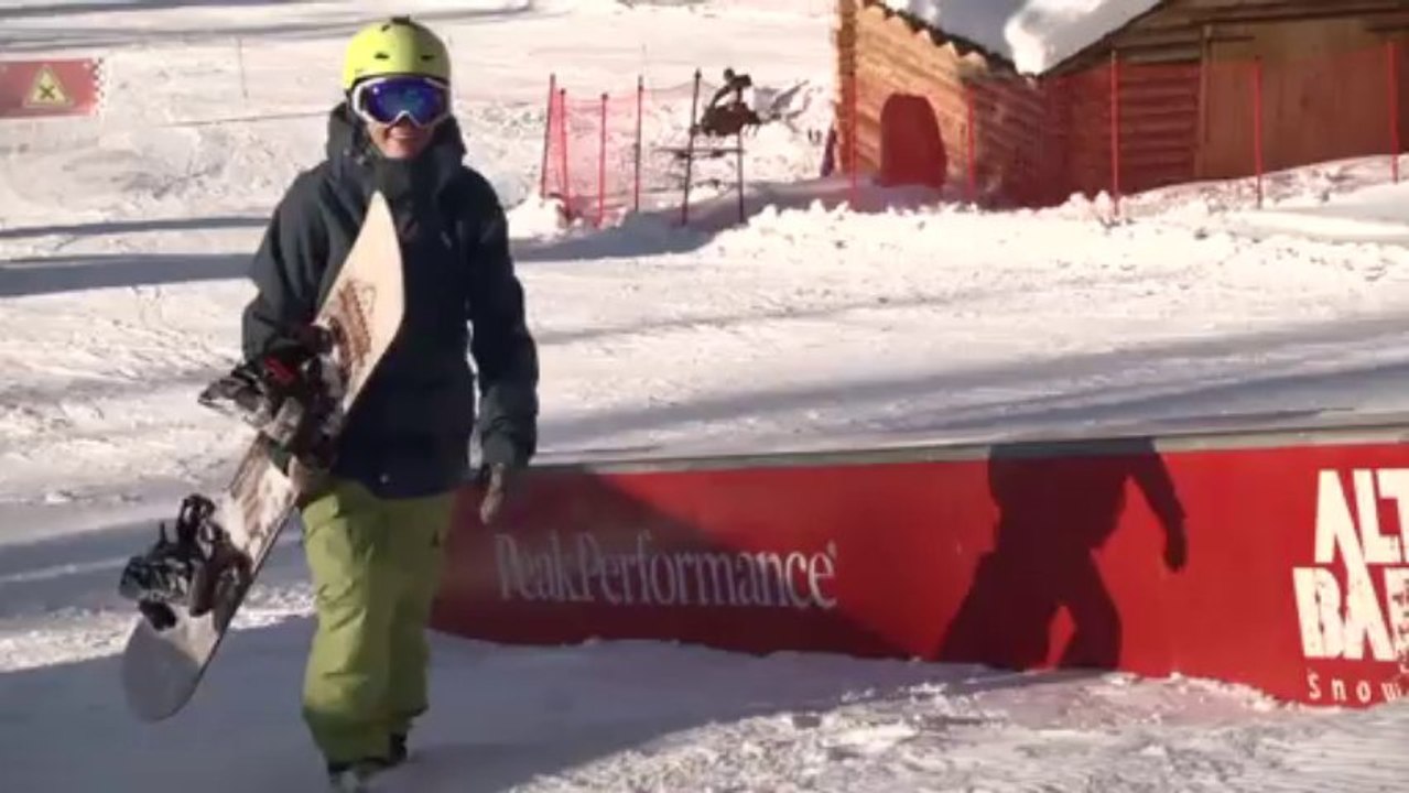 Snowpark Alta Badia: Early Season Snowboarding - 30.12.2013