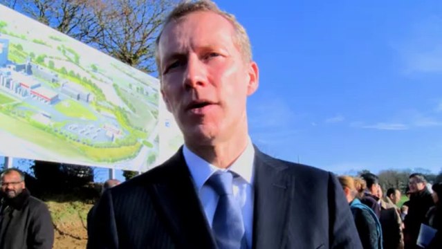 Guillaume Garot : Lancement des travaux de l'usine Synutra en Bretagne
