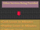 Cash Loans In A Minute- Just A Minute To Take For Loan Approval