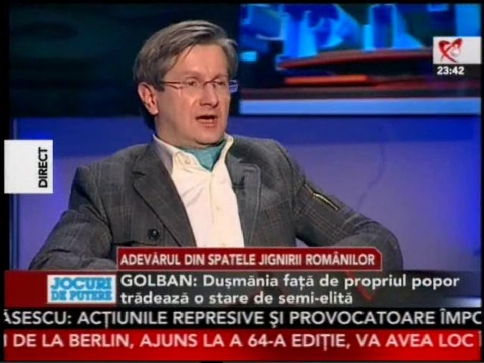 Radu Golban despre amprentarea si umilirea romanilor, Elmar Brok si Germania in Europa