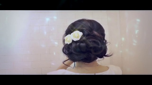 How to Prom Wedding Hairstyles with Curls | Tutorial for Medium Long Hair | Bridal Updos