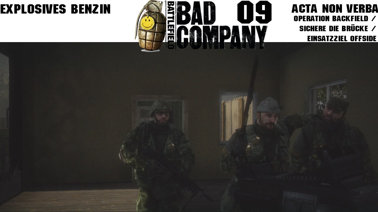 Let's play battlefield: bad company - #09 - explosives benzin