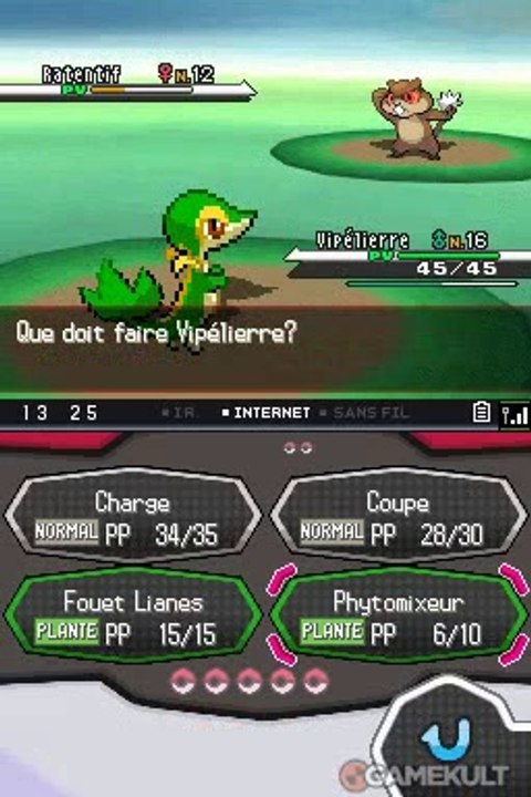 Pokémon Version Blanche - Quoi ? Vipélierre évolue !