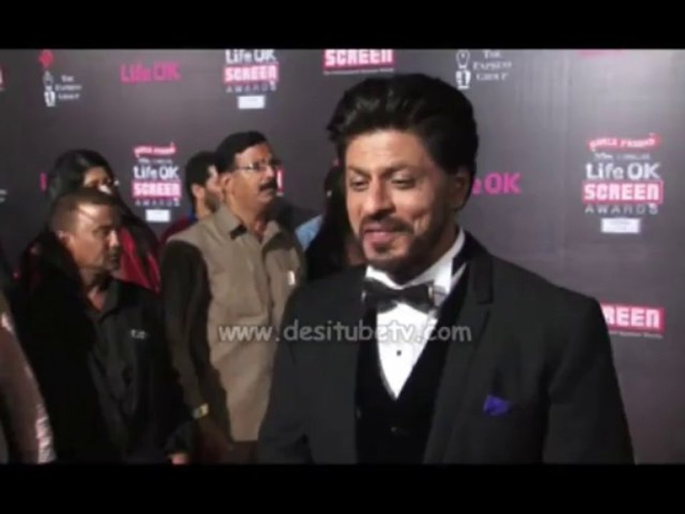 Shahrukh Khan   prayer is finally come true for Farah Khan  in  20th Annual life ok screen awards