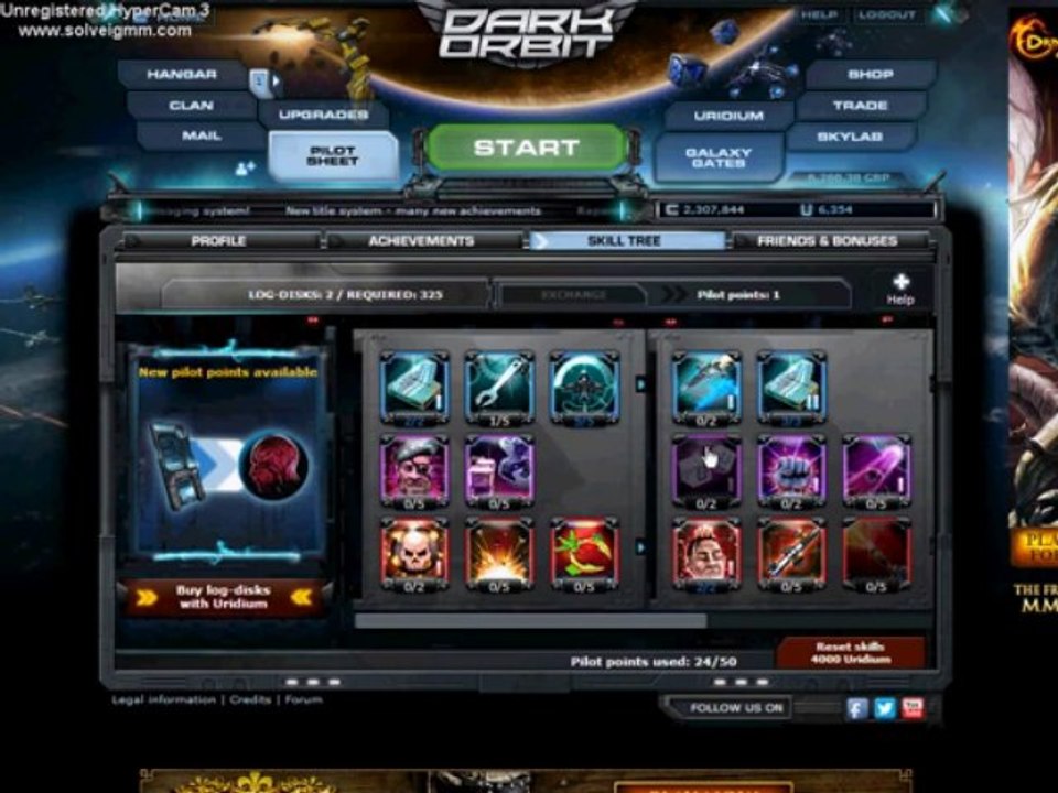 GameTag.com - Buy Sell Accounts - Darkorbit Account for sale on Global Europe 2!