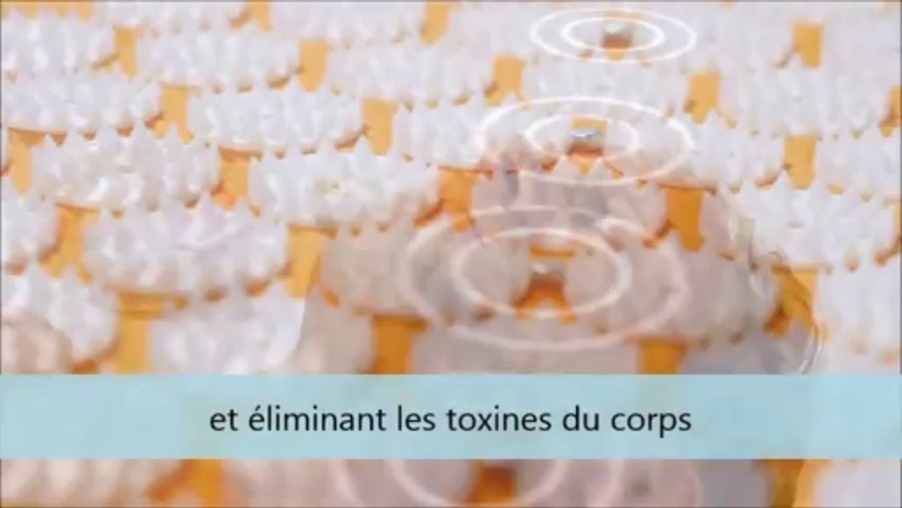 Tapis de magnétothérapie et d'acupression