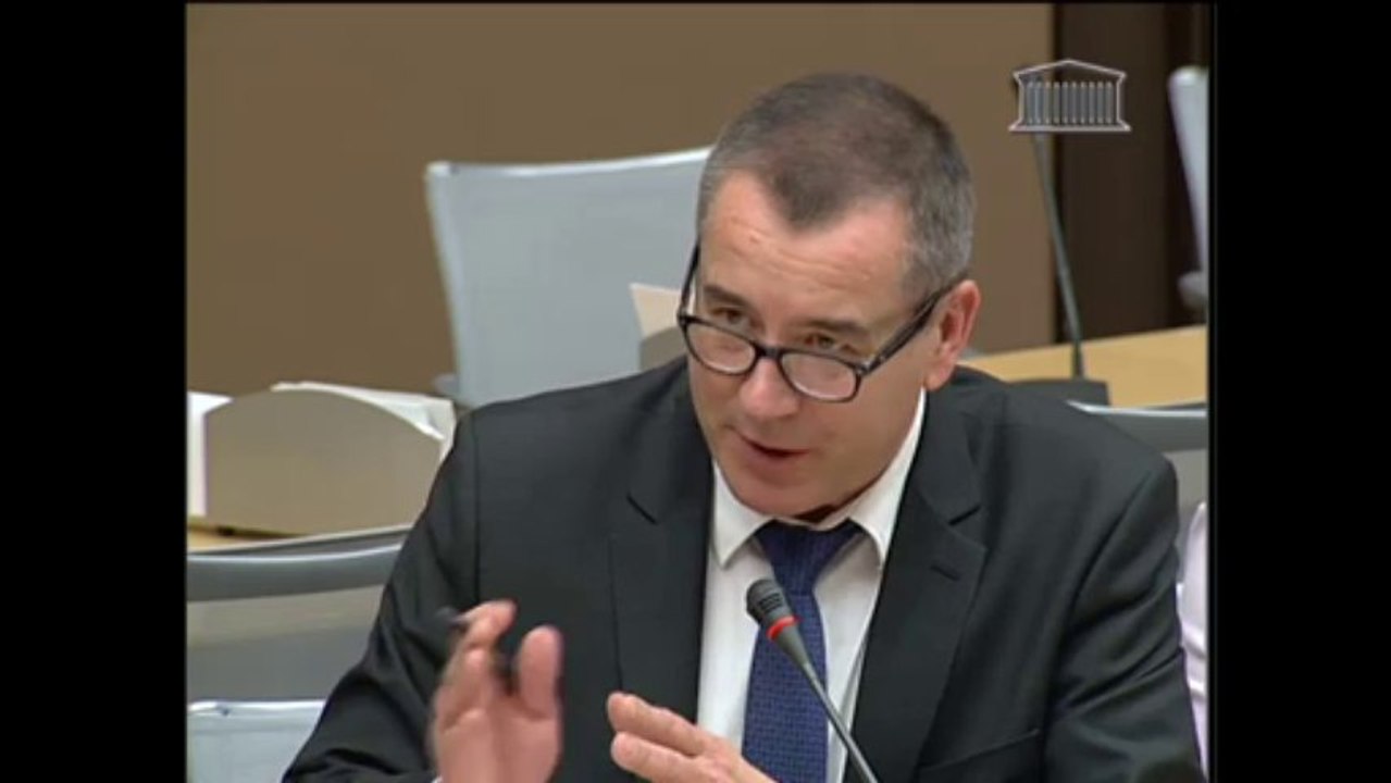 Assemblée nationale - Audition de M. Christophe de Margerie, question de Frédéric Barbier