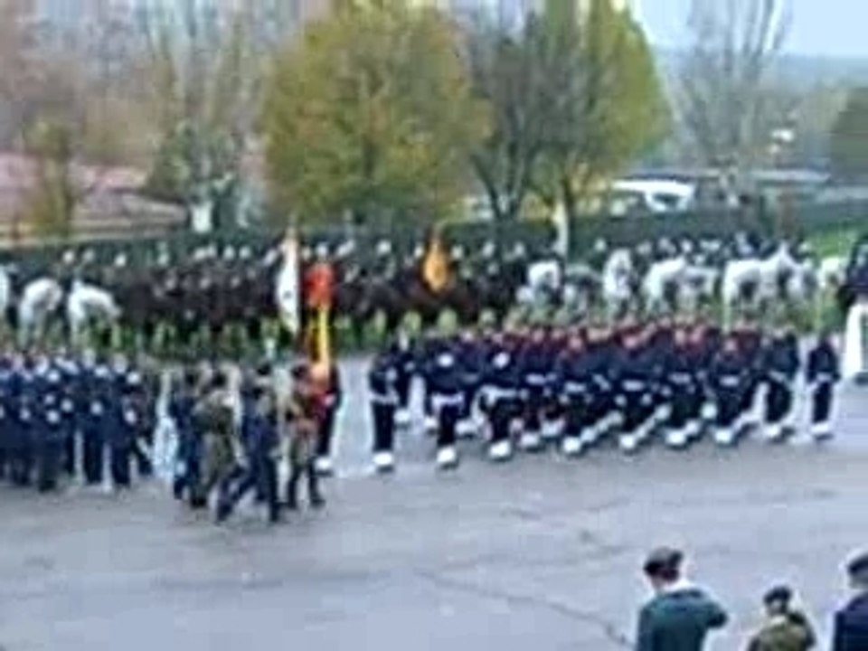 Himno Nacional y salvas de honor