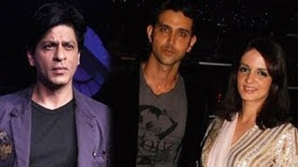 Shahrukh Khan Ignores Talking On Hrithik- Sussane Divorce !