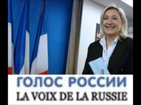 Voix de Russie 2014.01.14 Marine le Pen, sur l'Union européenne