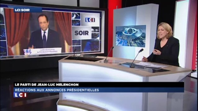 Danielle Simonnet est l'invitée de LCI pour réagir aux déclarations de François Hollande