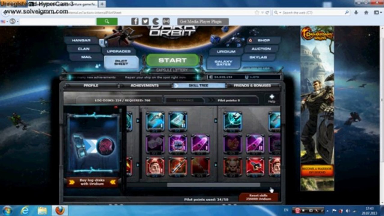 GameTag.com - Buy Sell Accounts - Darkorbit Account For Sale(3)
