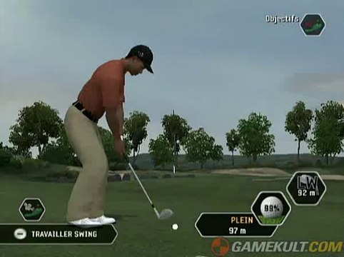 Tiger Woods PGA Tour 08 - Swing Training : quel âge a votre club ?