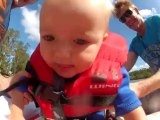 Water-Skiing Baby Returns With Another Water Triumph