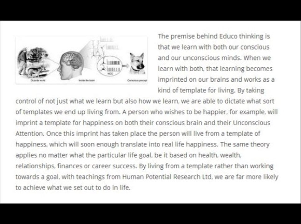 Human Potential Research Ltd l Personal Growth Formula