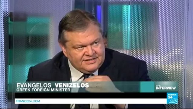 THE INTERVIEW - Evangelos Venizelos, Greek foreign minister