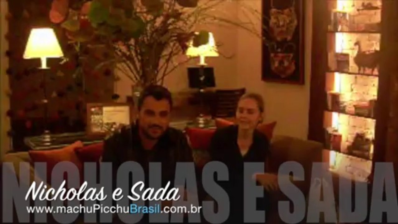 Nicholas e Sada em Machu Picchu - 2013