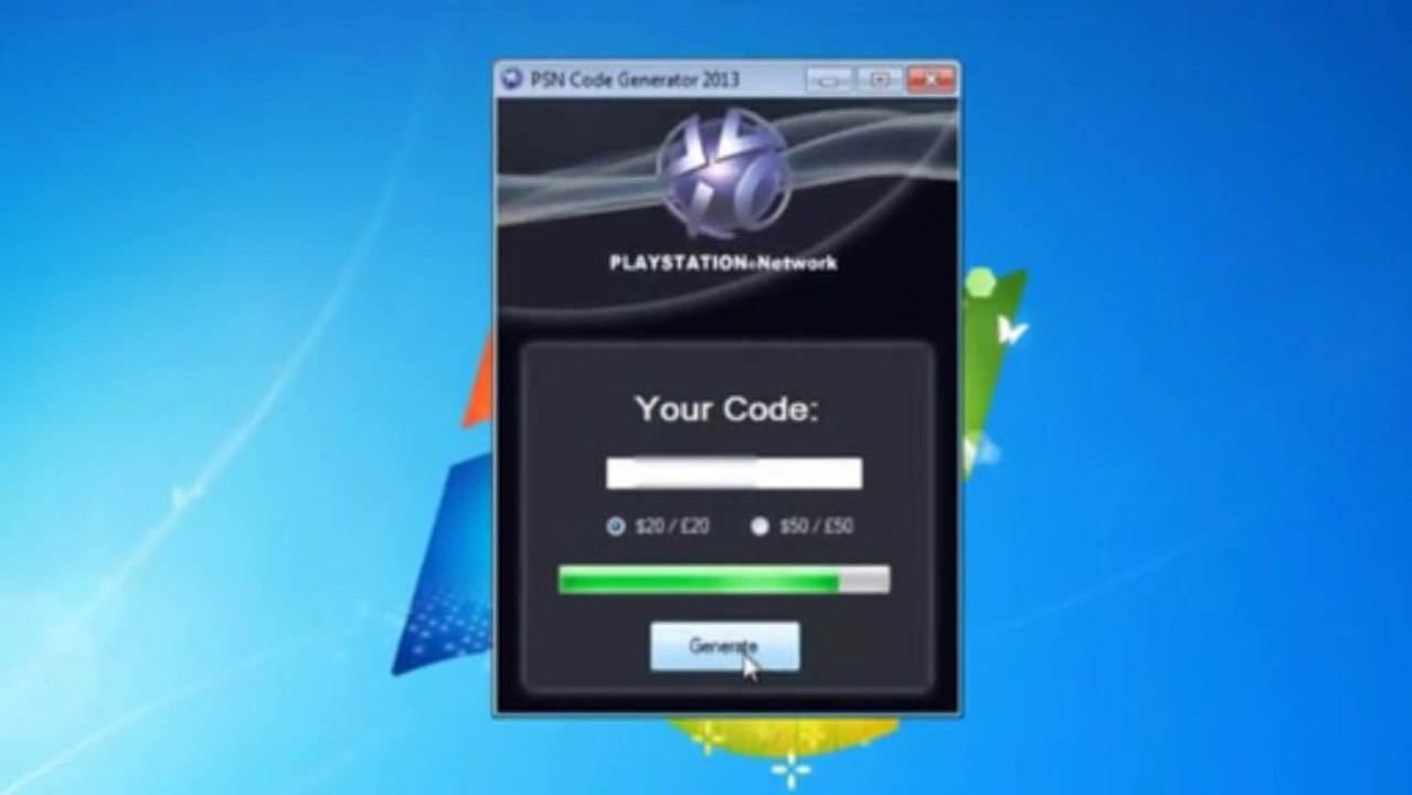Free PSN Code Generator - Playstation Network Generator December