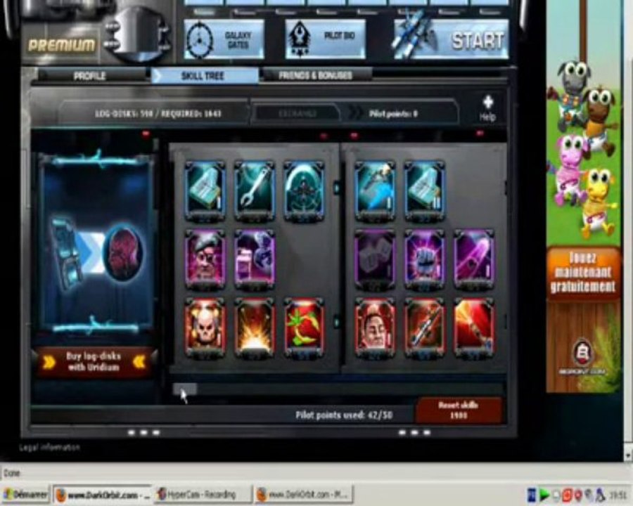 PlayerUp.com - Account Marketplace - Darkorbit Account level 18 full elite for sale